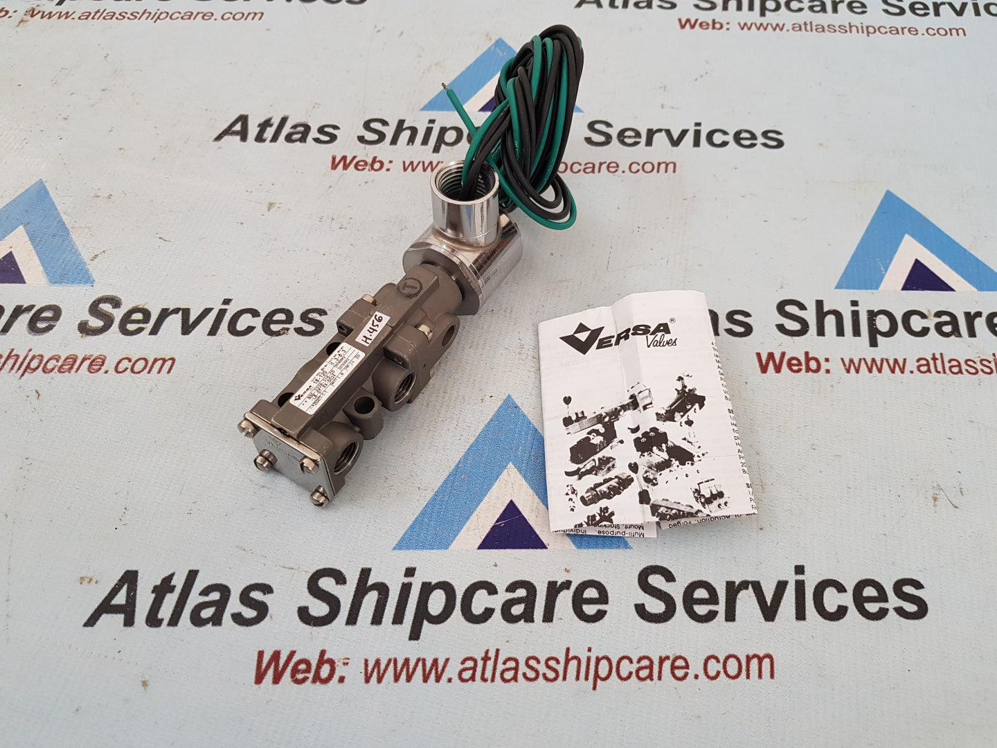 Versa BSG-3328-316-CD-LB-ST-XX-D024 3-Way Solenoid Valve H456