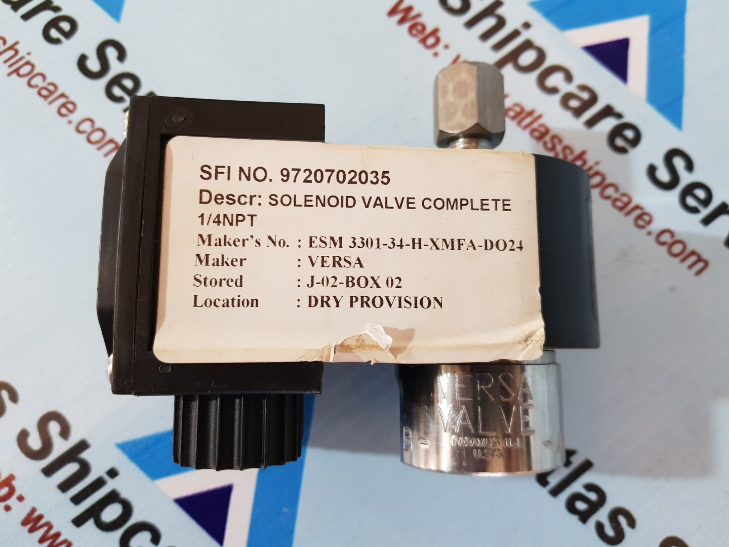 Versa ESM-3301-34-H-XMFA-D024 Pnematic Directional Valve H563