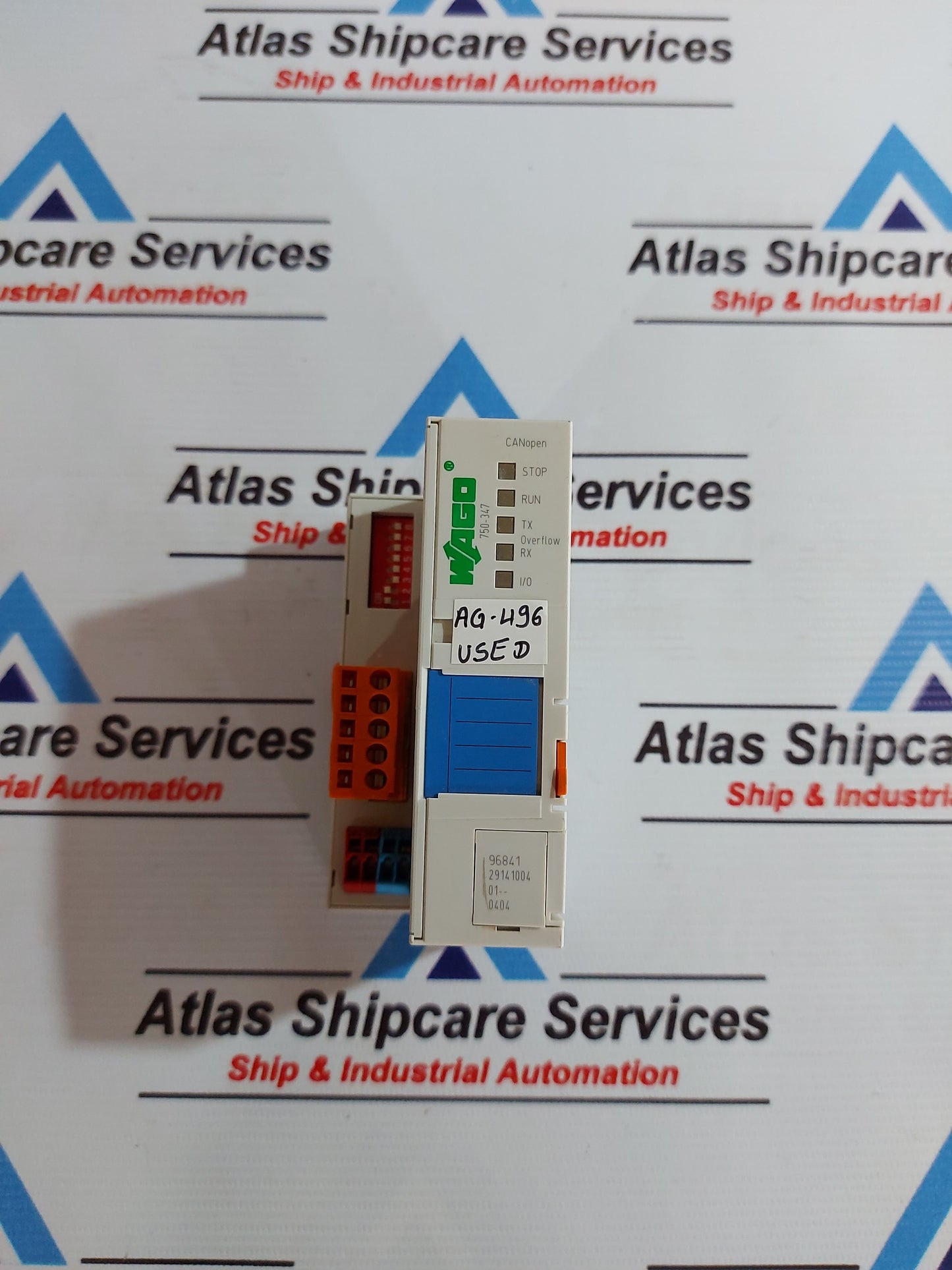 WAGO 750-347 CANOPEN FIELDBUS COUPLER AG496