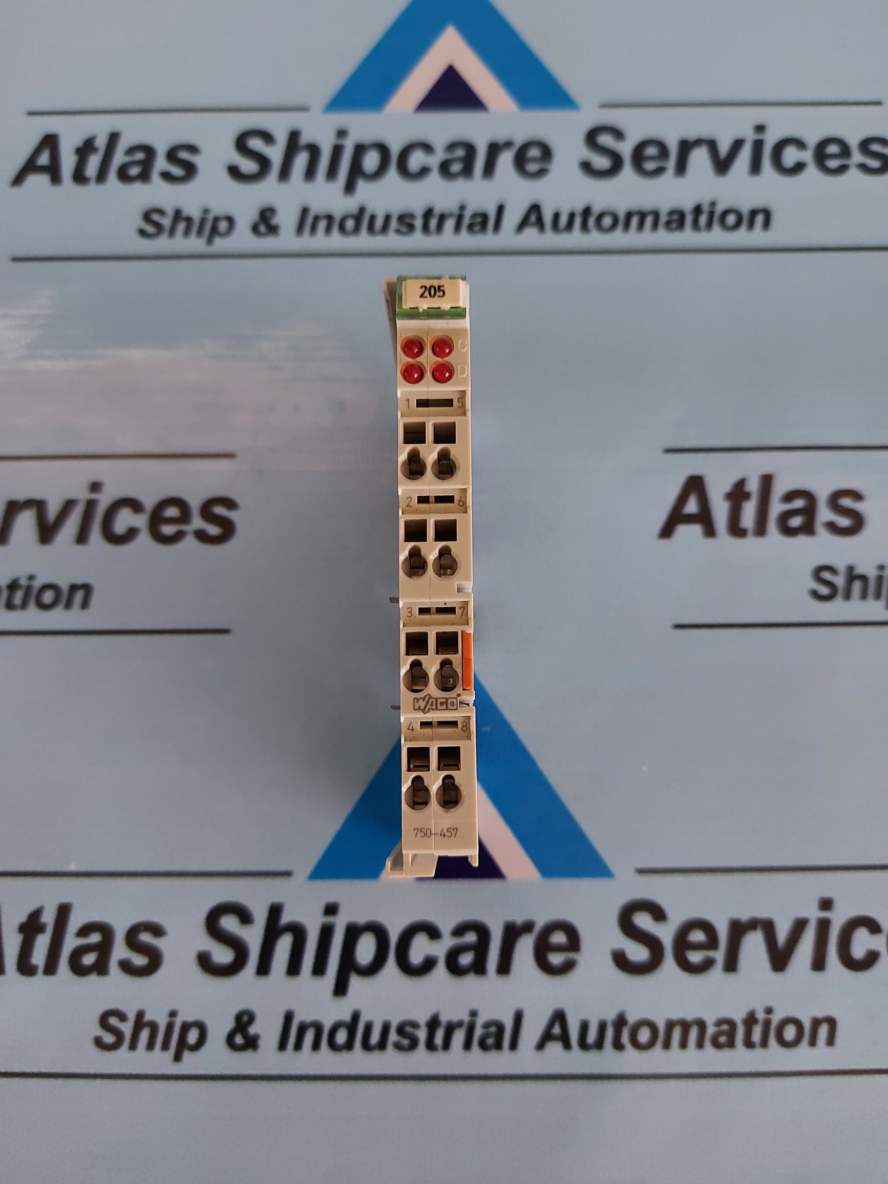 WAGO 750-457 4-CHANNEL ANALOG INPUT MODULE – Atlas Shipcare Services