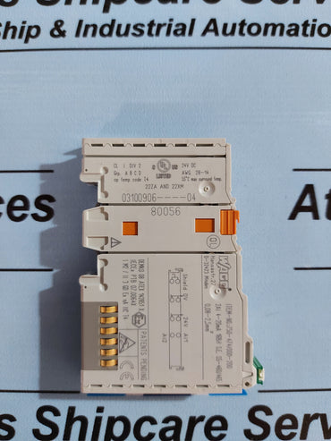 WAGO 750-474/000-200 2-CHANNEL ANALOG INPUT MODULE