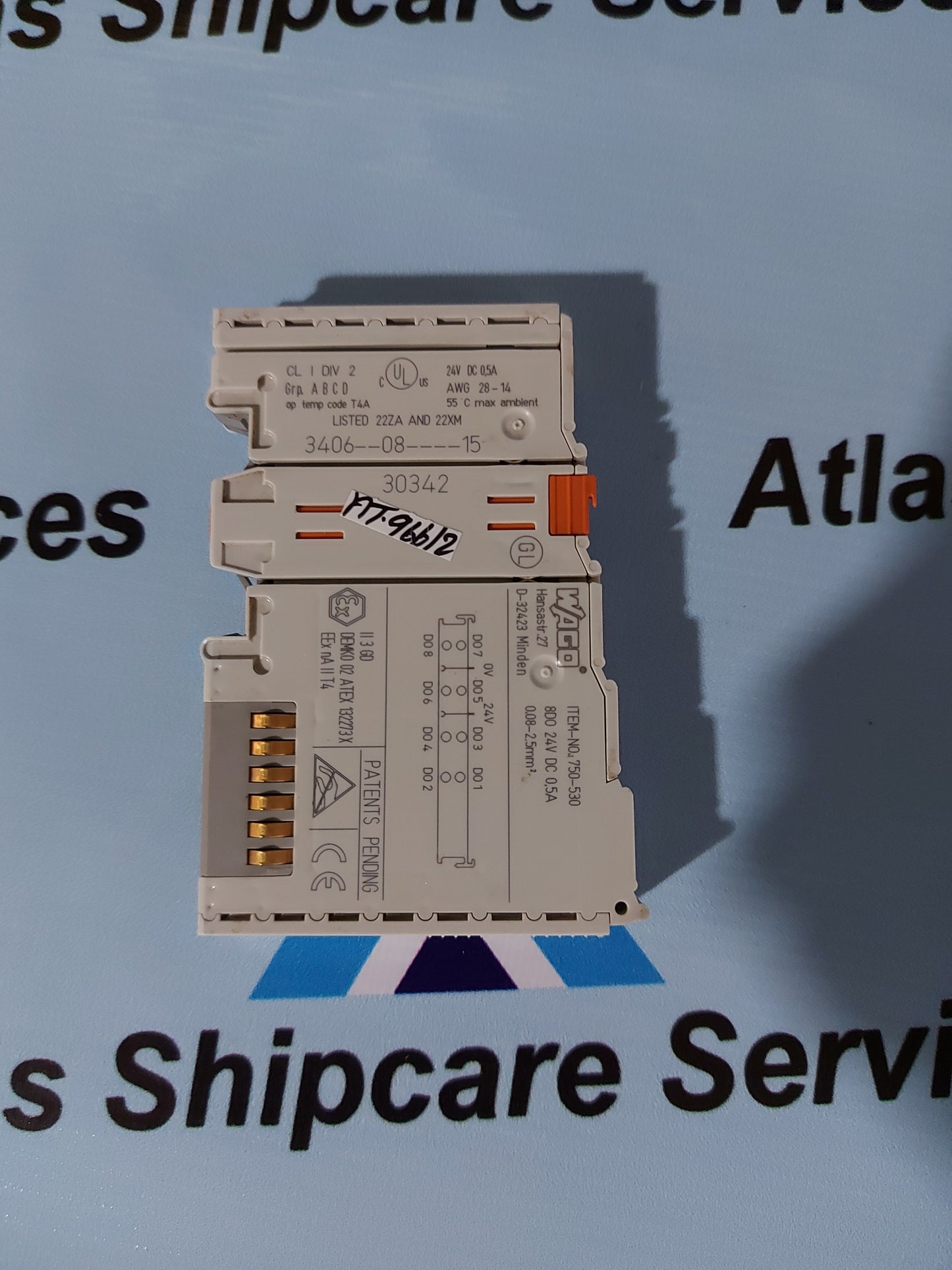 WAGO 750-530 8-CHANNEL DIGITAL OUTPUT MODULE