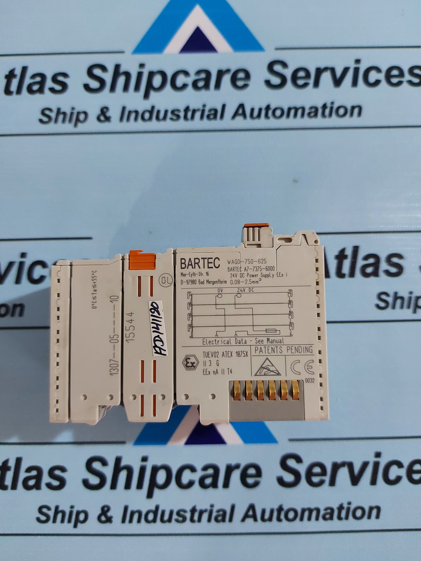 WAGO BARTEC 750-625 FILTER MODULE FOR FIELD-SIDE POWER SUPPLY