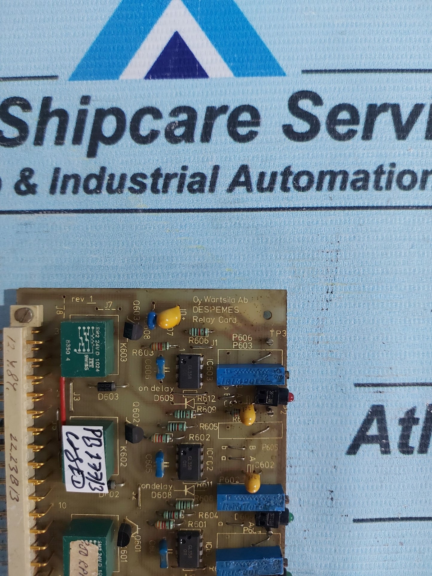 WARTSILA 3V72H115 C3 RELAY CARD