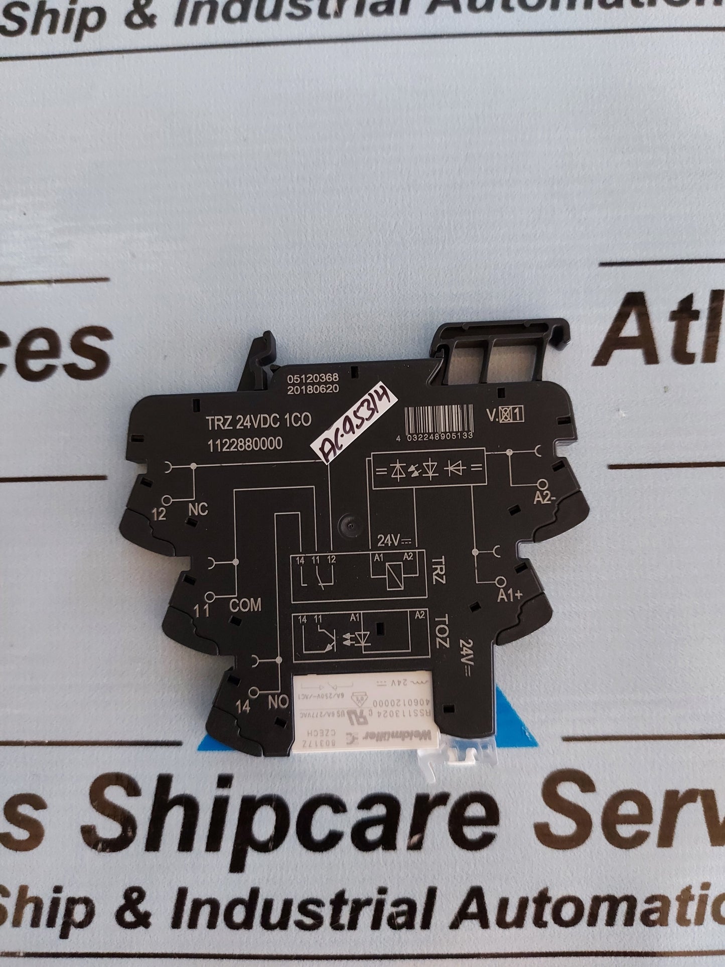 WEIDMULLER 1122880000 TRZ 24VDC 1CO COUPLING RELAY