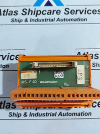 WEIDMULLER RS-F 20 INTERFACE MODULE