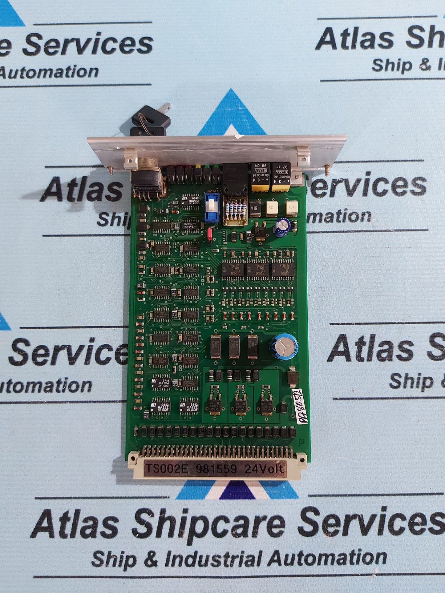 WEISS TS 002 E INDEXING TABLE CONTROL CARD SIG-TS002E V0.3