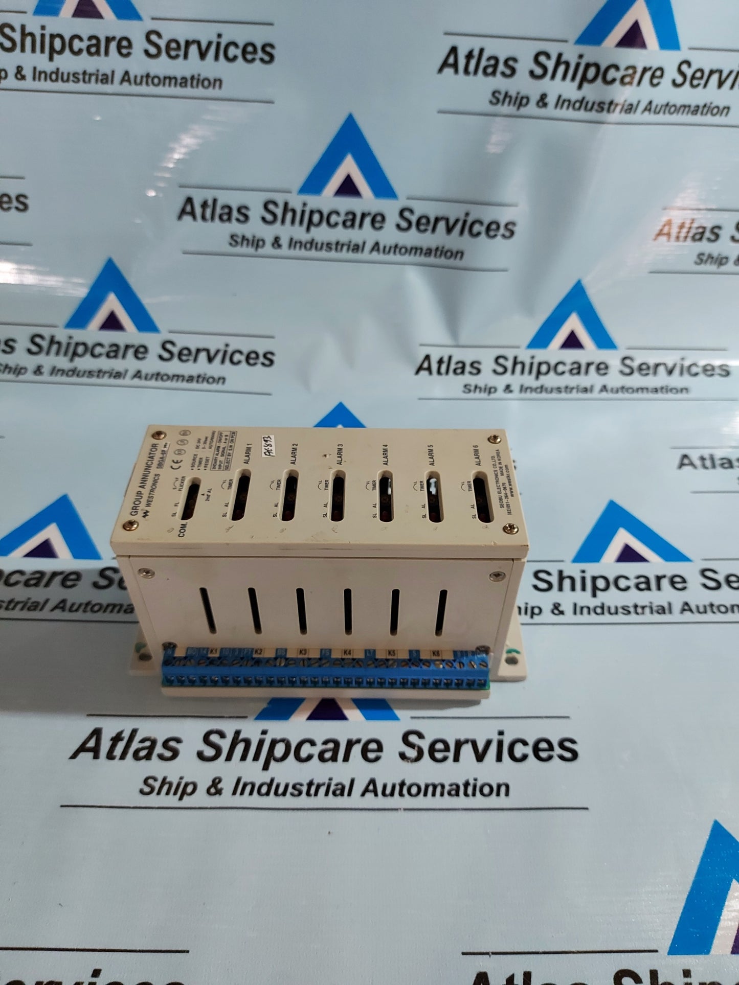 WESTRONICS SBGA-6P1WM GROUP ANNUNCIATOR 0-30Sec
