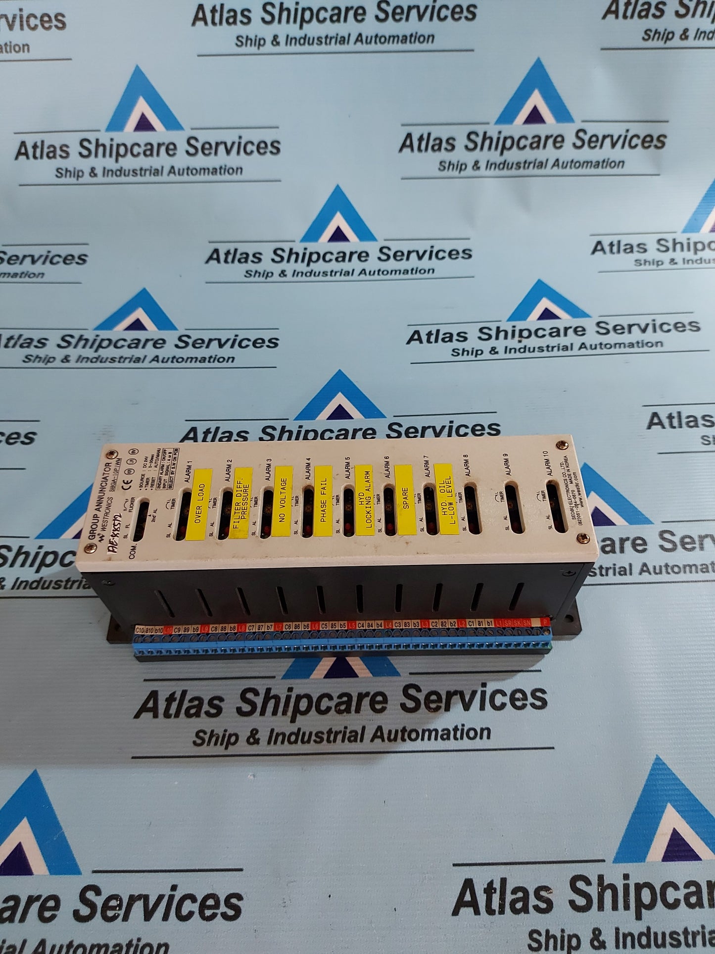 WESTRONICS SBGA-10P1WM GROUP ANNUNCIATOR