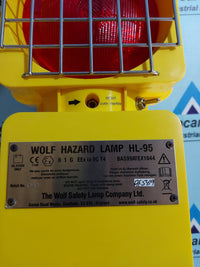 WOLF HAZARD LAMP HL-95 WOLF SAFETY LAMP