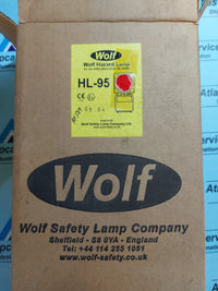 WOLF HAZARD LAMP HL-95 WOLF SAFETY LAMP