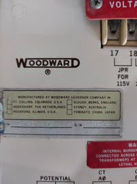 WOODWARD 8271-872 IMPORT/EXPORT CONTROL