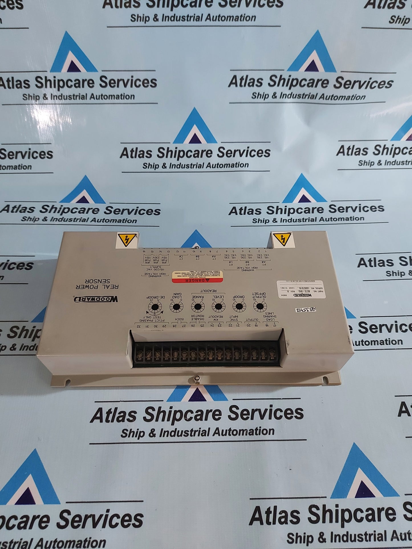 WOODWARD 8272-843 REV.B REAL POWER SENSOR