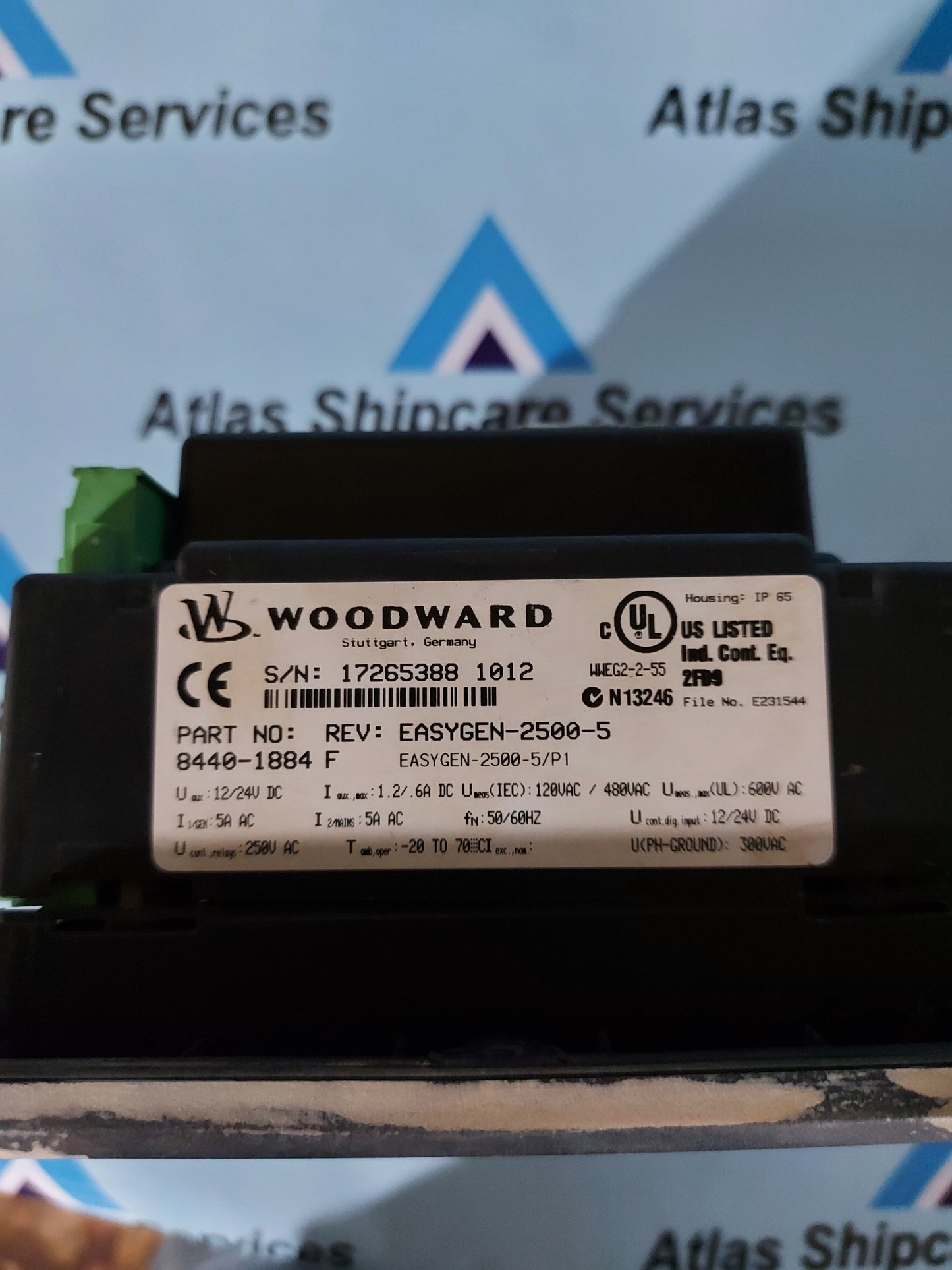 WOODWARD 8440-1884 F CONTROLLER EASYGEN-2500-5