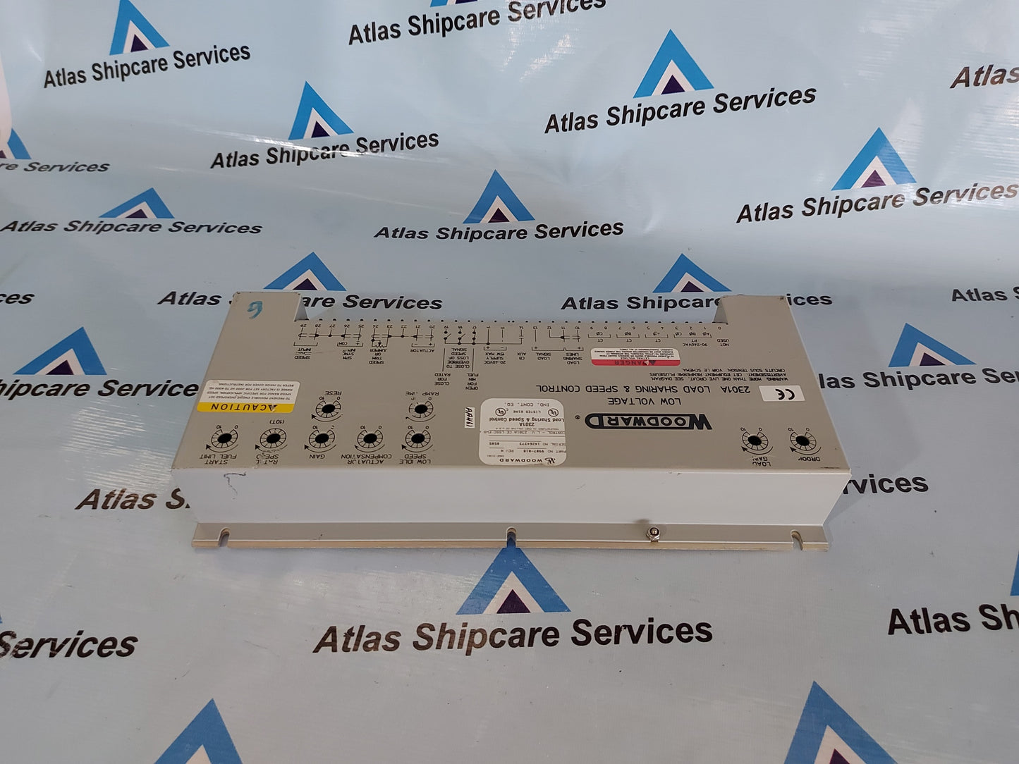 WOODWARD 9907-018 LOW VOLTAGE 2301A LOAD SHARING &amp; SPEED CONTROL REV.H