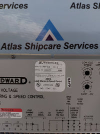 WOODWARD 9907-018 LOW VOLTAGE 2301A LOAD SHARING &amp; SPEED CONTROL REV.H