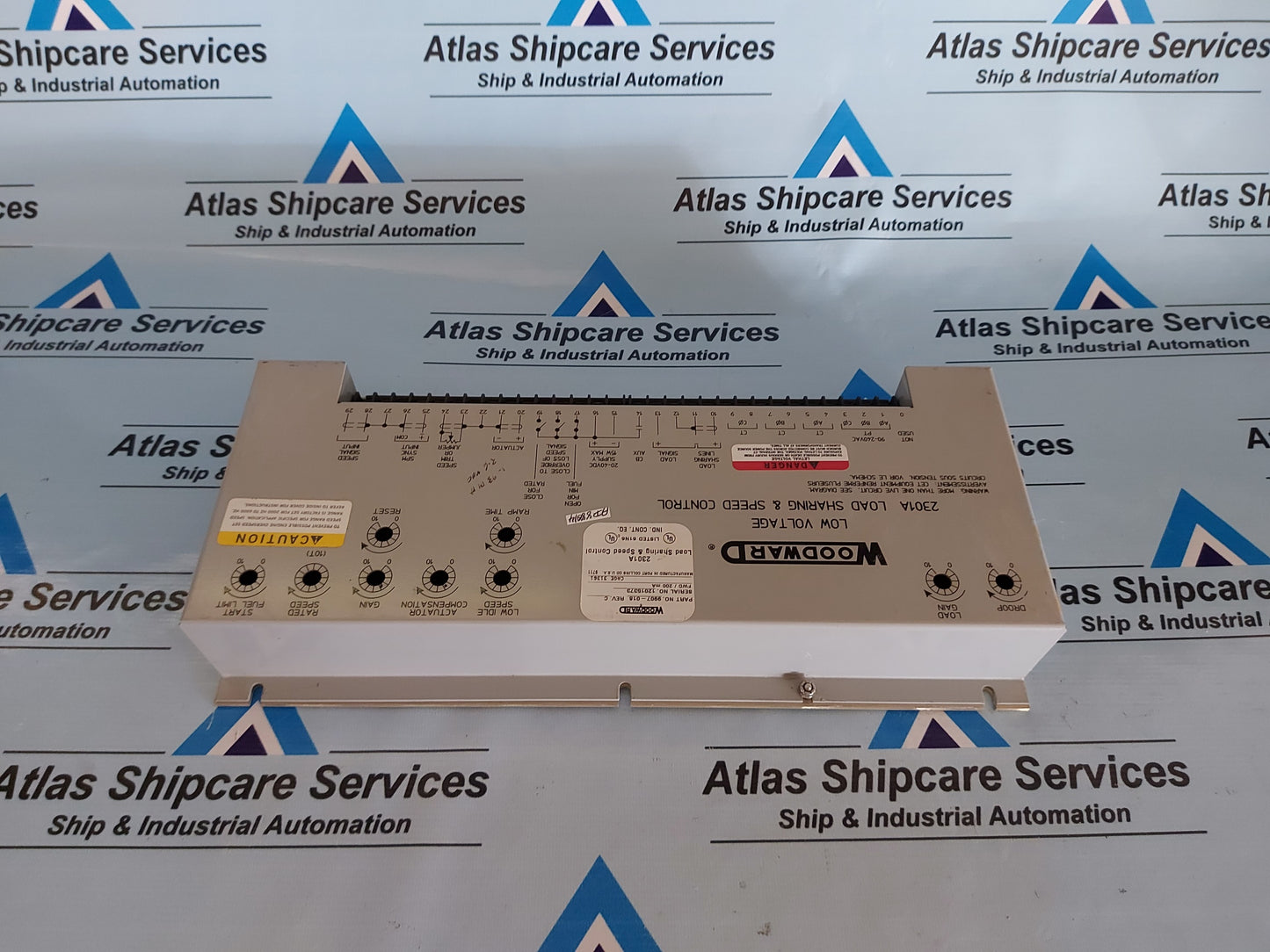 WOODWARD 9907-018 LOW VOLTAGE 2301A LOAD SHARING & SPEED CONTROL REV.C