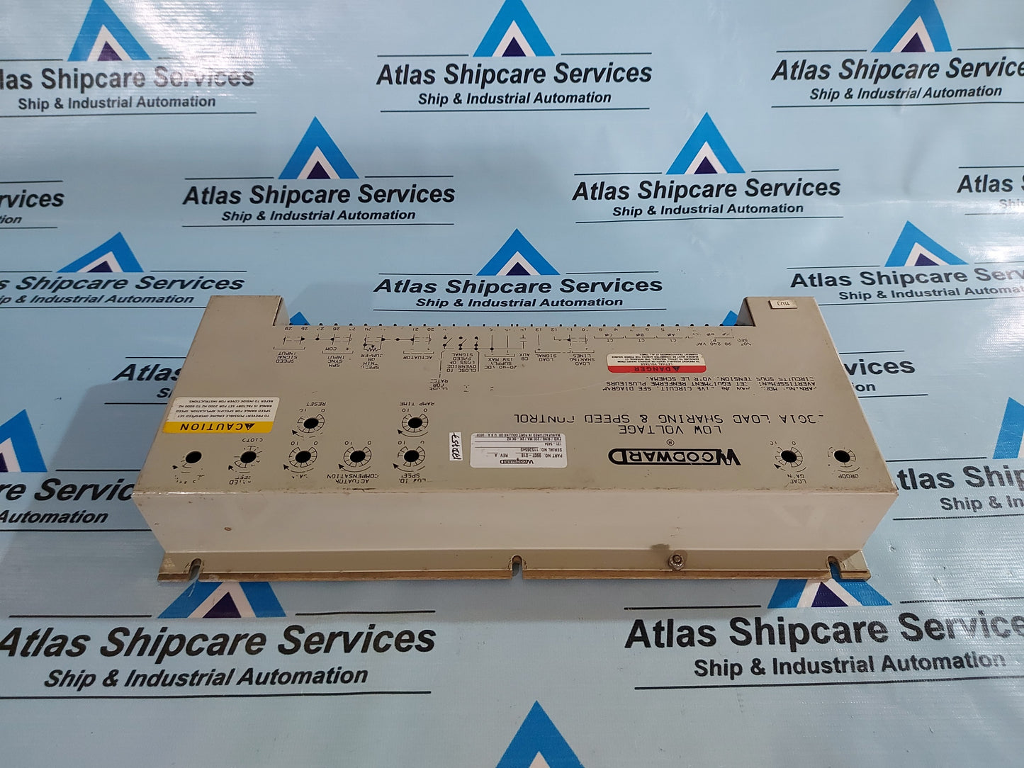 WOODWARD 9907-018 LOW VOLTAGE 2301A LOAD SHARING & SPEED CONTROL REV.A