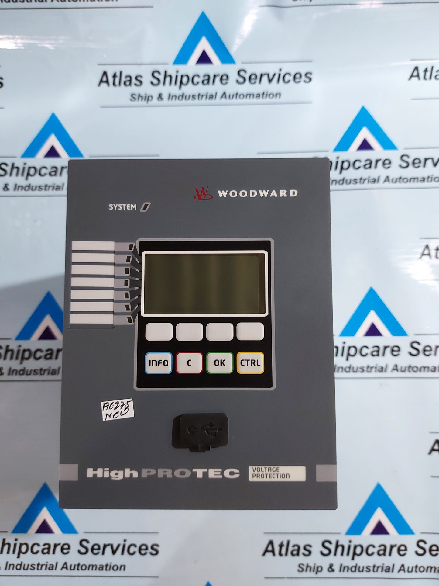 WOODWARD MRU4-2A0ABA VOLTAGE PROTECTION RELAY