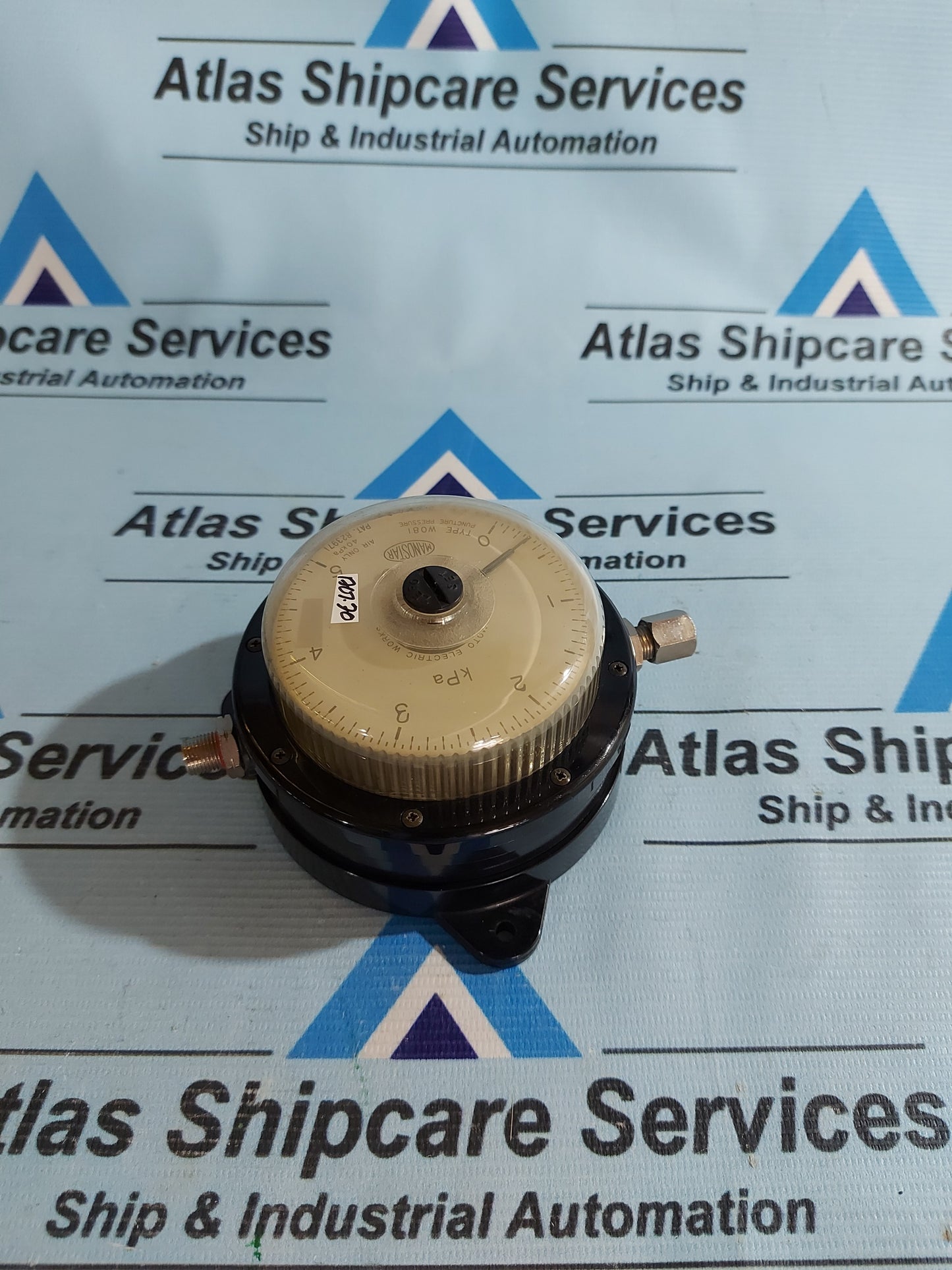 YAMAMOTO MANOSTAR W081 DIFFERENTIAL PRESSURE GAUGE 0 ~ 5 kPa AG70