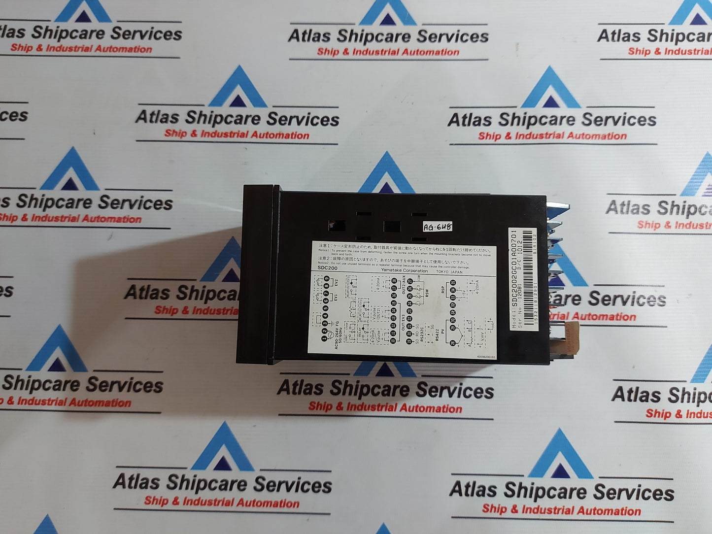 YAMATAKE SDC200 TEMPERATURE CONTROLLER SDC2002GC01A00701 AG648