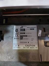 YOKOGAWA 437124-2 µR20000 CHART RECORDER AG240