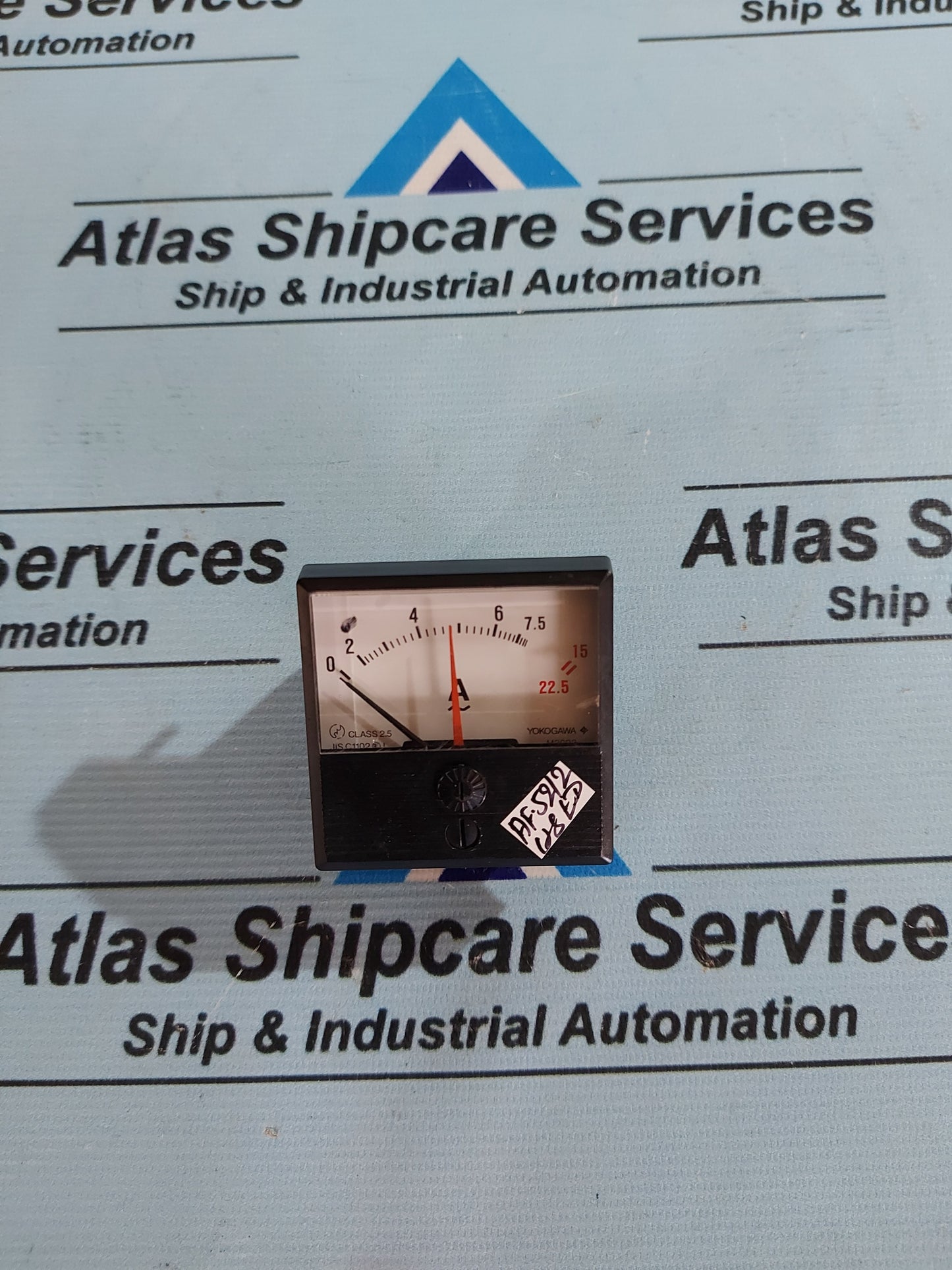 YOKOGAWA A00-N-L-BL PANEL METER 0-22.5 A