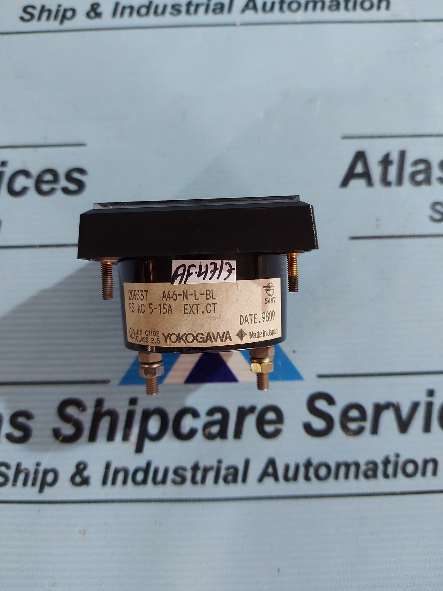 YOKOGAWA A46-N-L-BL PANEL METER 0-600 A