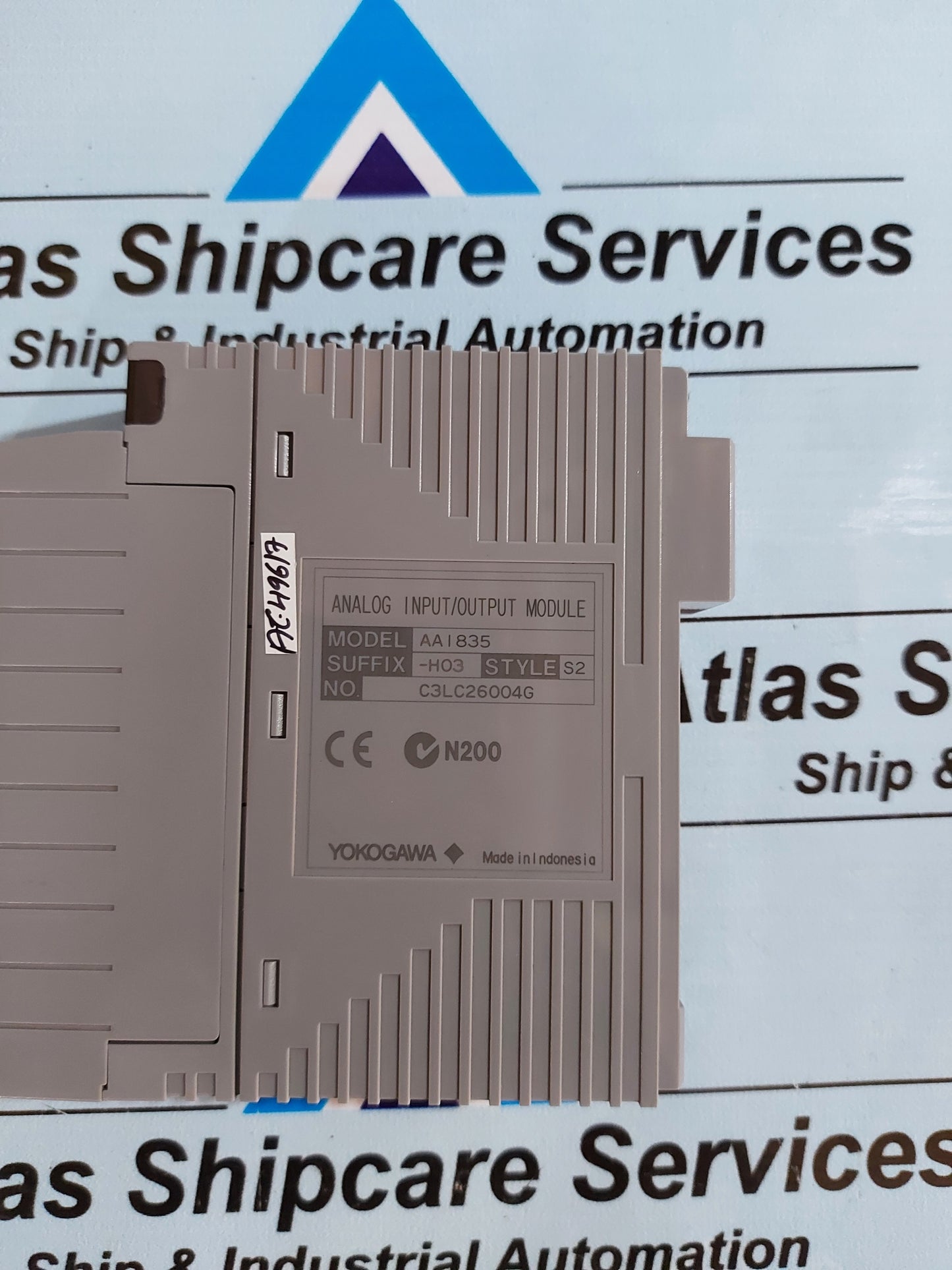 YOKOGAWA AA1835-H03 S2 ANALOG INPUT/OUTPUT MODULE