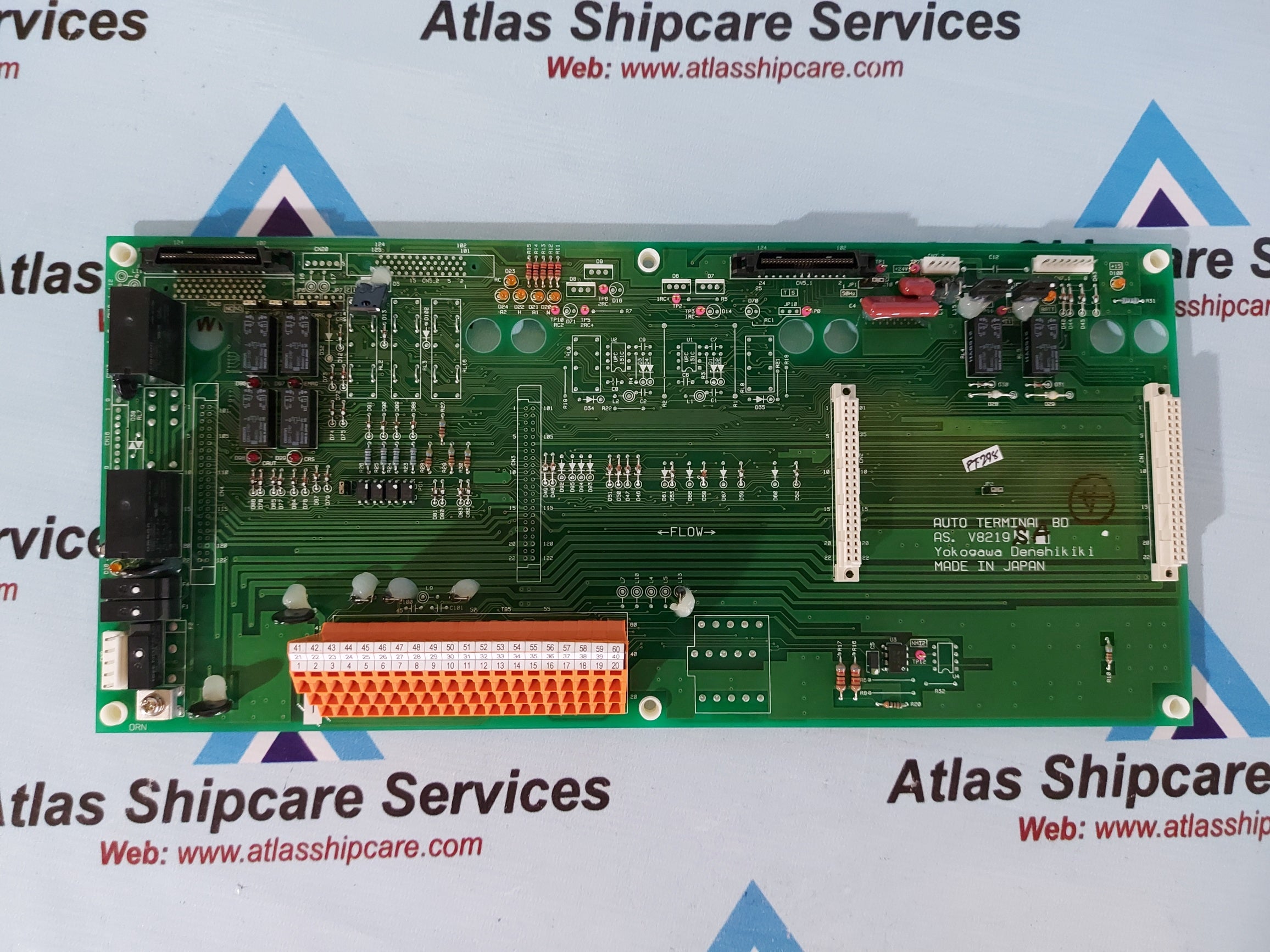 YOKOGAWA DENSHIKIKI V8219S AUTO TERMINAL BOARD