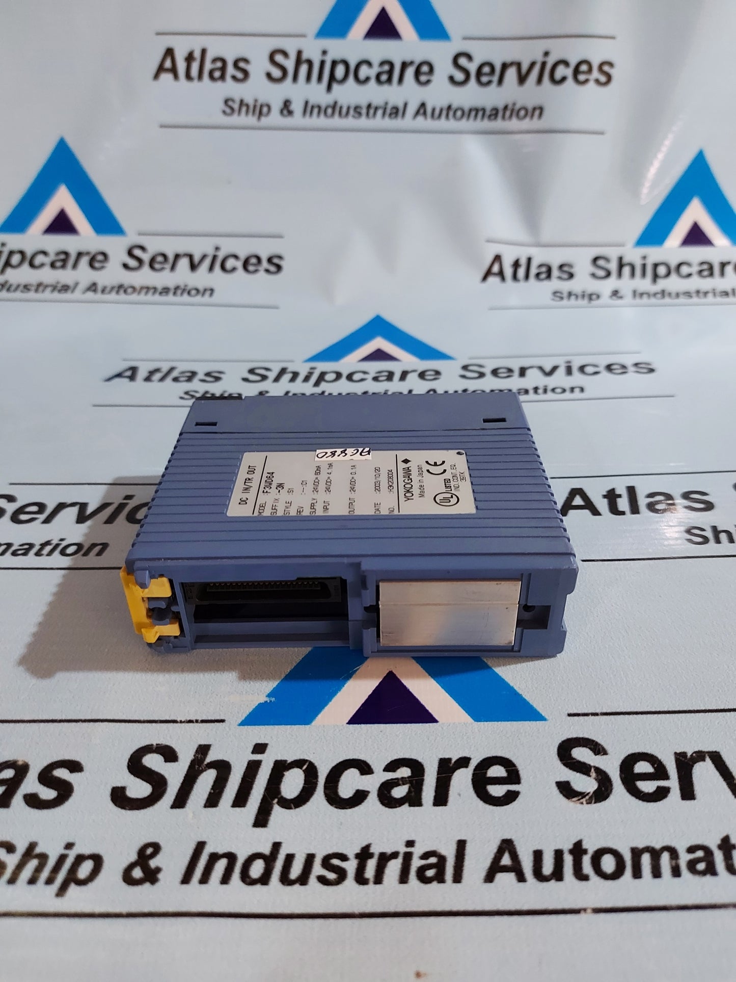 YOKOGAWA F3WD64-3N S1 DC IN/TR OUT PLC MODULE