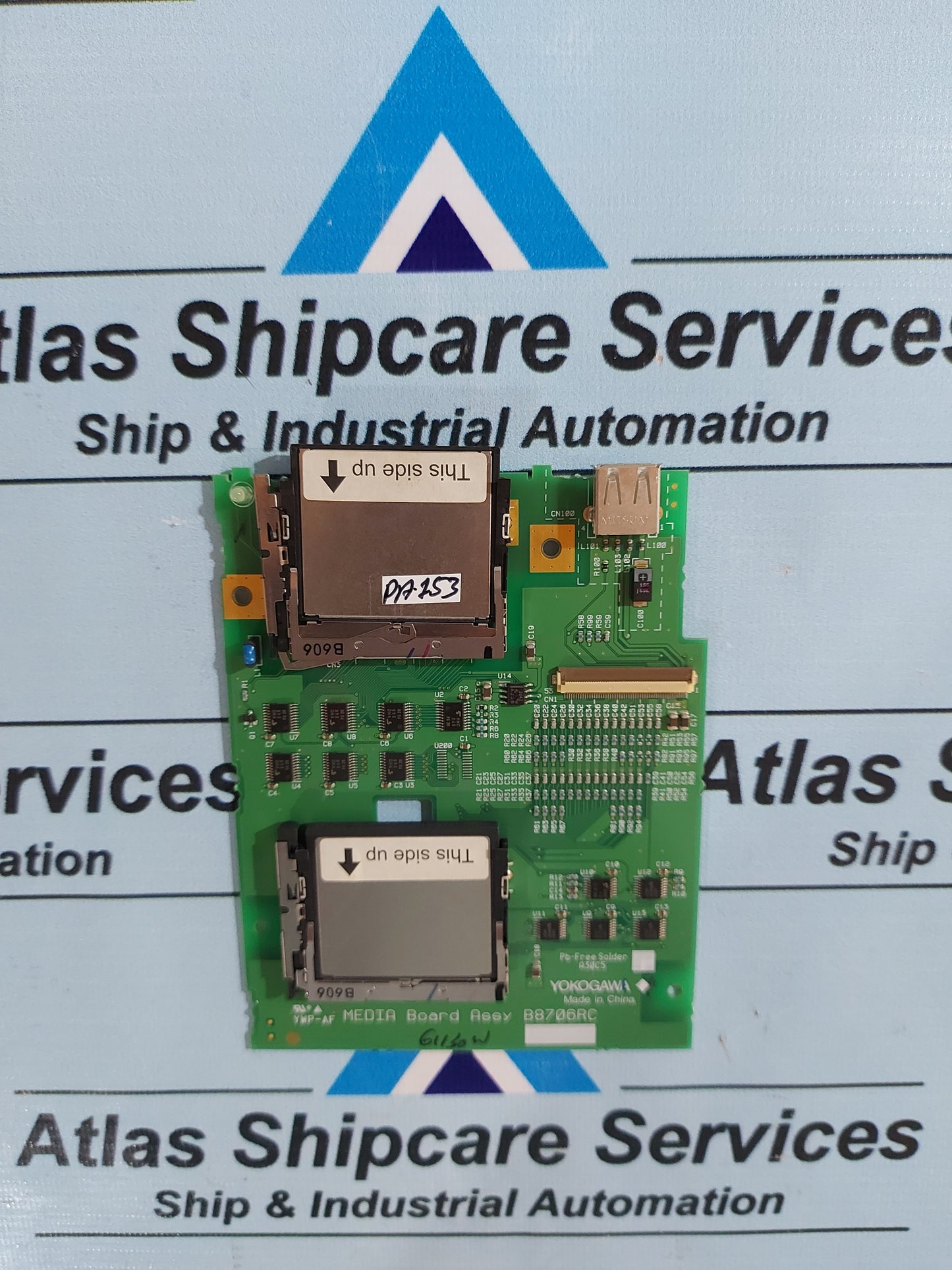 YOKOGAWA MEDIA BOARD ASSY B8706RC