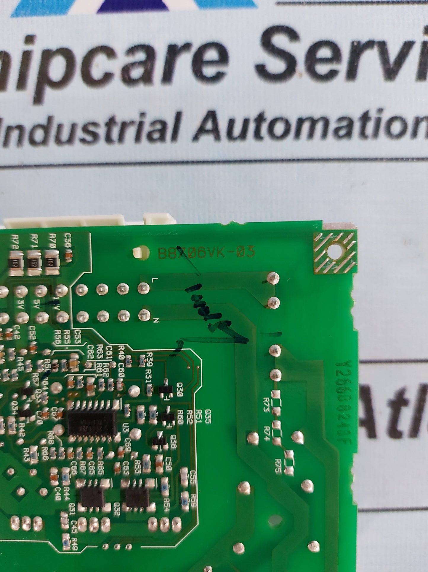 YOKOGAWA POWER BOARD ASSY B8706RK