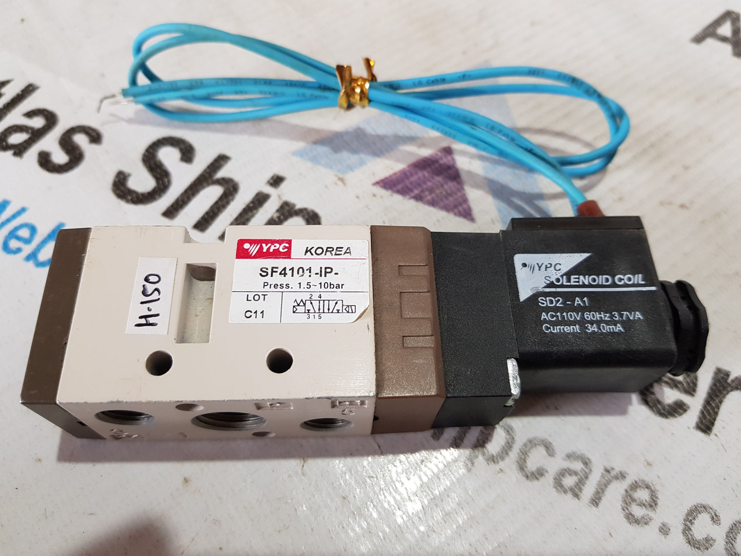 YPC SF4101-IP SOLENOID VALVE H150