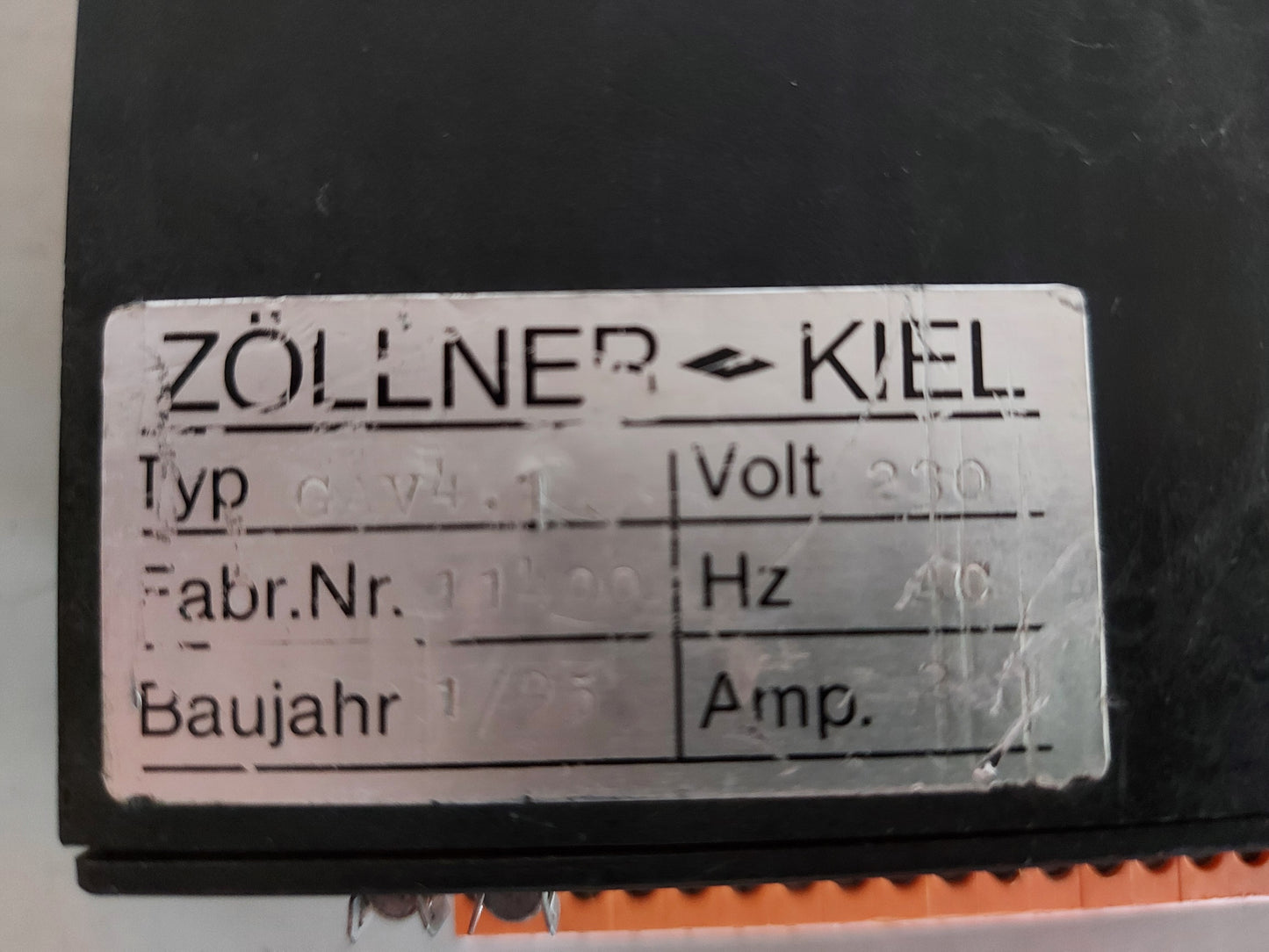 ZOLLNER-KIEL GAV4.1 GENERAL ALARM UNIT