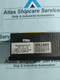 ZOLLNER SIGNAL-AUTOMAT 6+S AUTOMATIC SIGNAL CONTROLLER BSH/4615/6021289/09 AG87