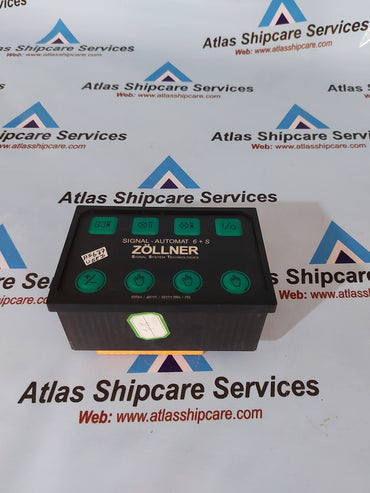 Zollner Signal Automat 6 + S A 01415118 Lower Control Panel