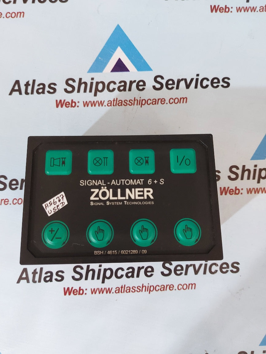 Zollner Signal Automat 6 + S A 01415118 Lower Control Panel